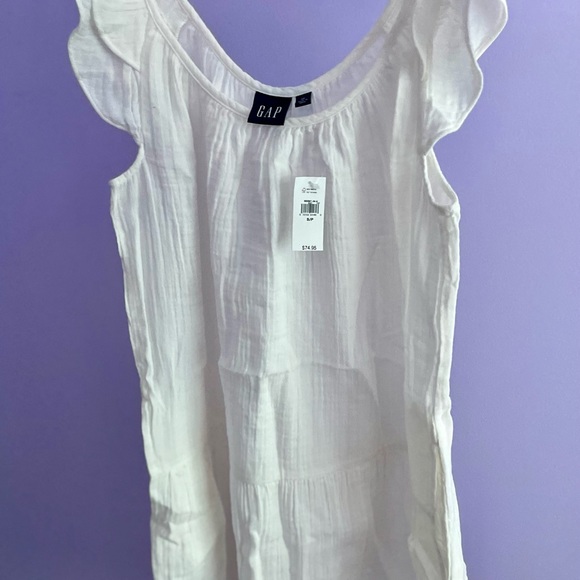 GAP - Crinkle Gauze Mini Dress - Picture 3 of 6